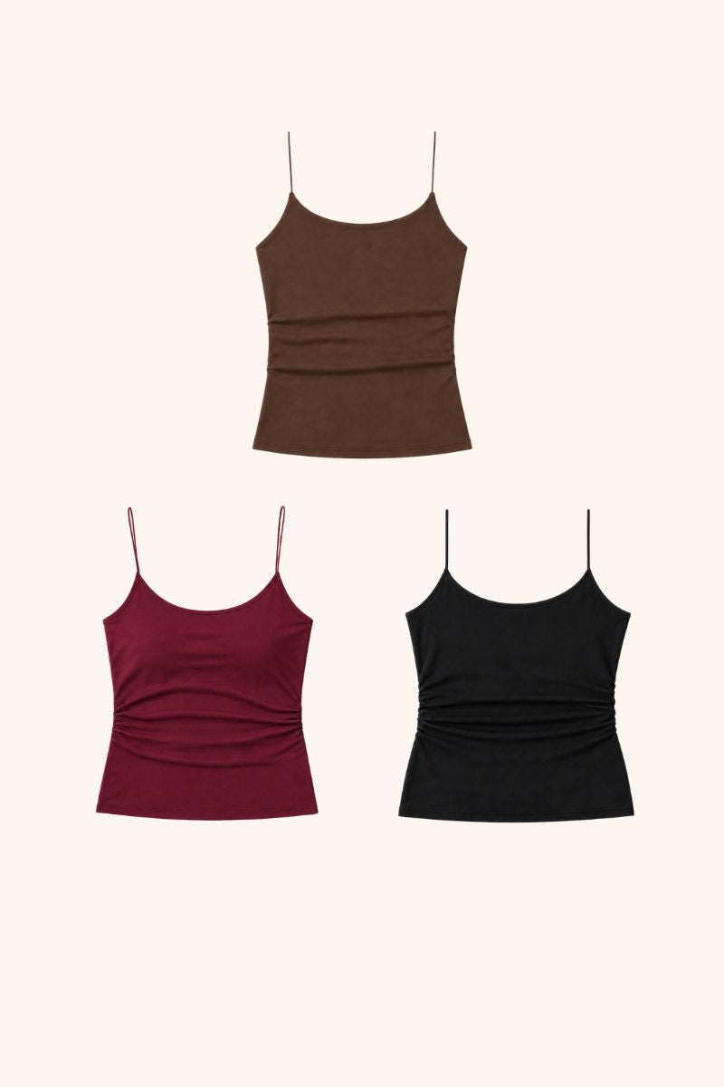 Mia Push Up Scoopneck Camisole Multipack of 3